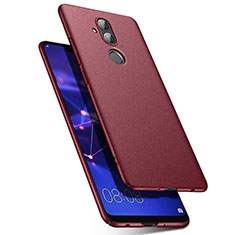 Hard Rigid Plastic Matte Finish Case Back Cover P01 for Huawei Mate 20 Lite Red