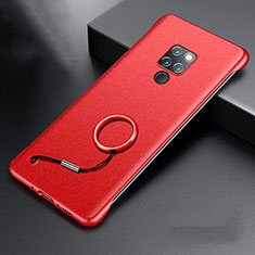 Hard Rigid Plastic Matte Finish Case Back Cover P01 for Huawei Mate 20 X 5G Red