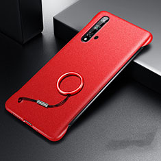 Hard Rigid Plastic Matte Finish Case Back Cover P01 for Huawei Nova 5 Red