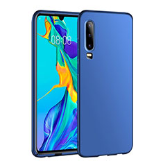 Hard Rigid Plastic Matte Finish Case Back Cover P01 for Huawei P30 Blue