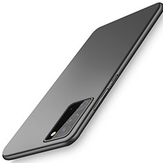 Hard Rigid Plastic Matte Finish Case Back Cover P01 for Samsung Galaxy Note 20 5G Black