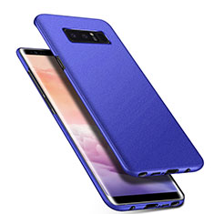 Hard Rigid Plastic Matte Finish Case Back Cover P01 for Samsung Galaxy Note 8 Blue
