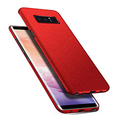 Hard Rigid Plastic Matte Finish Case Back Cover P01 for Samsung Galaxy Note 8 Duos N950F Red