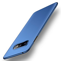 Hard Rigid Plastic Matte Finish Case Back Cover P01 for Samsung Galaxy S10e Blue