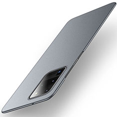 Hard Rigid Plastic Matte Finish Case Back Cover P01 for Samsung Galaxy S20 Ultra Gray