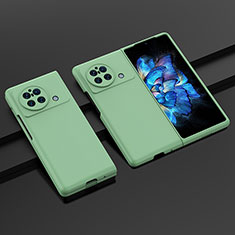 Hard Rigid Plastic Matte Finish Case Back Cover P01 for Vivo X Fold Matcha Green