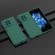 Hard Rigid Plastic Matte Finish Case Back Cover P01 for Vivo X Fold2 5G Green
