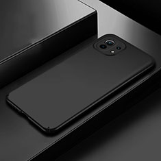Hard Rigid Plastic Matte Finish Case Back Cover P01 for Xiaomi Mi 11 Lite 4G Black