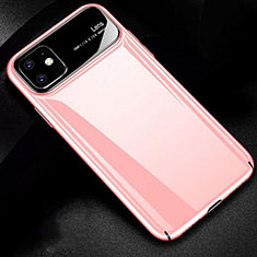 Hard Rigid Plastic Matte Finish Case Back Cover P02 for Apple iPhone 11 Pink