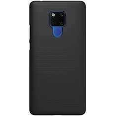 Hard Rigid Plastic Matte Finish Case Back Cover P02 for Huawei Mate 20 Black