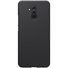 Hard Rigid Plastic Matte Finish Case Back Cover P02 for Huawei Mate 20 Lite Black