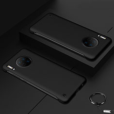 Hard Rigid Plastic Matte Finish Case Back Cover P02 for Huawei Mate 30 5G Black