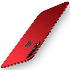Hard Rigid Plastic Matte Finish Case Back Cover P02 for Huawei P30 Lite New Edition Red