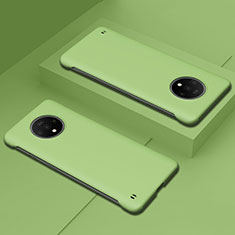 Hard Rigid Plastic Matte Finish Case Back Cover P02 for OnePlus 7T Green