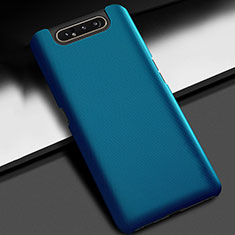 Hard Rigid Plastic Matte Finish Case Back Cover P02 for Samsung Galaxy A90 4G Blue