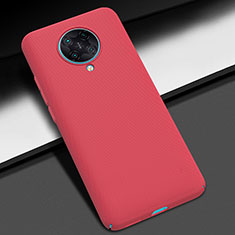 Hard Rigid Plastic Matte Finish Case Back Cover P02 for Xiaomi Poco F2 Pro Red