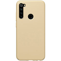 Hard Rigid Plastic Matte Finish Case Back Cover P02 for Xiaomi Redmi Note 8 Gold