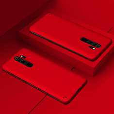 Hard Rigid Plastic Matte Finish Case Back Cover P02 for Xiaomi Redmi Note 8 Pro Red