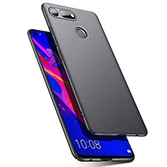 Hard Rigid Plastic Matte Finish Case Back Cover P03 for Huawei Honor View 20 Dark Gray