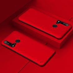 Hard Rigid Plastic Matte Finish Case Back Cover P03 for Huawei P20 Lite (2019) Red