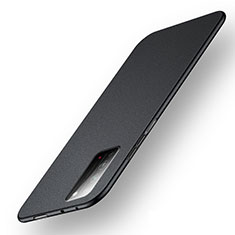 Hard Rigid Plastic Matte Finish Case Back Cover P05 for Huawei Honor X10 5G Black