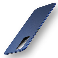 Hard Rigid Plastic Matte Finish Case Back Cover P05 for Huawei Honor X10 5G Blue