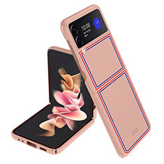 Hard Rigid Plastic Matte Finish Case Back Cover P05 for Samsung Galaxy Z Flip3 5G Pink