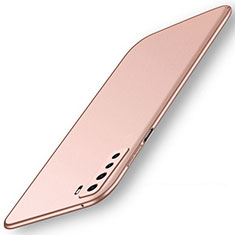 Hard Rigid Plastic Matte Finish Case Back Cover P06 for Huawei Nova 7 SE 5G Rose Gold