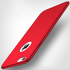 Hard Rigid Plastic Matte Finish Case Back Cover P09 for Apple iPhone 6S Red