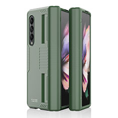 Hard Rigid Plastic Matte Finish Case Back Cover P09 for Samsung Galaxy Z Fold4 5G Green