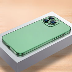 Hard Rigid Plastic Matte Finish Case Back Cover QC1 for Apple iPhone 12 Pro Max Green