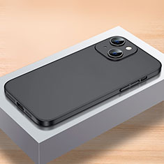 Hard Rigid Plastic Matte Finish Case Back Cover QC1 for Apple iPhone 15 Black