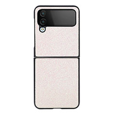 Hard Rigid Plastic Matte Finish Case Back Cover R02 for Samsung Galaxy Z Flip4 5G Pink