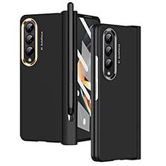 Hard Rigid Plastic Matte Finish Case Back Cover R07 for Samsung Galaxy Z Fold3 5G Black