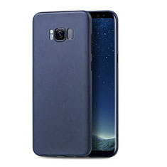 Hard Rigid Plastic Matte Finish Case Back Cover S01 for Samsung Galaxy S8 Plus Blue