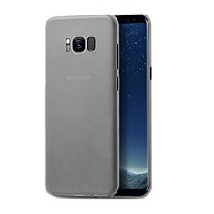 Hard Rigid Plastic Matte Finish Case Back Cover S01 for Samsung Galaxy S8 Plus Gray