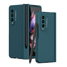 Hard Rigid Plastic Matte Finish Case Back Cover T01 for Samsung Galaxy Z Fold3 5G Green