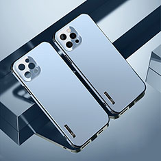 Hard Rigid Plastic Matte Finish Case Back Cover TB4 for Apple iPhone 13 Pro Mint Blue