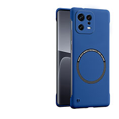 Hard Rigid Plastic Matte Finish Case Back Cover with Mag-Safe Magnetic P01 for Xiaomi Mi 13 5G Blue