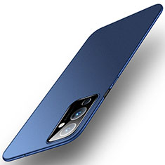 Hard Rigid Plastic Matte Finish Case Back Cover YK1 for OnePlus 9 5G Blue