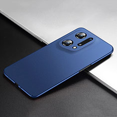 Hard Rigid Plastic Matte Finish Case Back Cover YK1 for Oppo Find X5 5G Blue