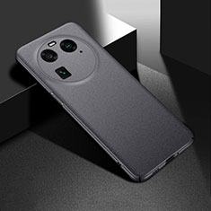 Hard Rigid Plastic Matte Finish Case Back Cover YK1 for Oppo Find X6 5G Dark Gray