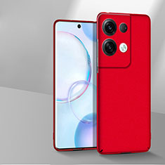 Hard Rigid Plastic Matte Finish Case Back Cover YK1 for Oppo Reno8 Pro 5G Red