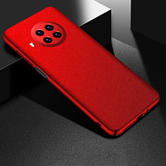 Hard Rigid Plastic Matte Finish Case Back Cover YK1 for Xiaomi Mi 10i 5G Red