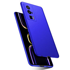 Hard Rigid Plastic Matte Finish Case Back Cover YK1 for Xiaomi Poco F5 Pro 5G Blue