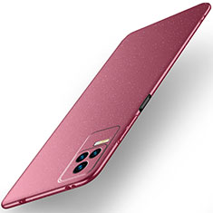 Hard Rigid Plastic Matte Finish Case Back Cover YK1 for Xiaomi Redmi K50 5G Red
