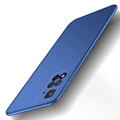 Hard Rigid Plastic Matte Finish Case Back Cover YK1 for Xiaomi Redmi Note 11 Pro+ Plus 5G Blue