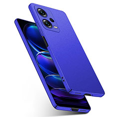 Hard Rigid Plastic Matte Finish Case Back Cover YK1 for Xiaomi Redmi Note 12 Pro 5G Blue