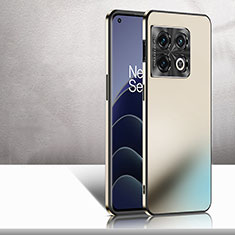 Hard Rigid Plastic Matte Finish Case Back Cover YK2 for OnePlus 10 Pro 5G Gold