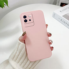 Hard Rigid Plastic Matte Finish Case Back Cover YK2 for Vivo iQOO Neo6 SE 5G Pink